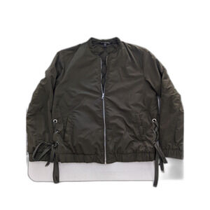 TRF by Zara Olive Green Bomber Jacket Size M